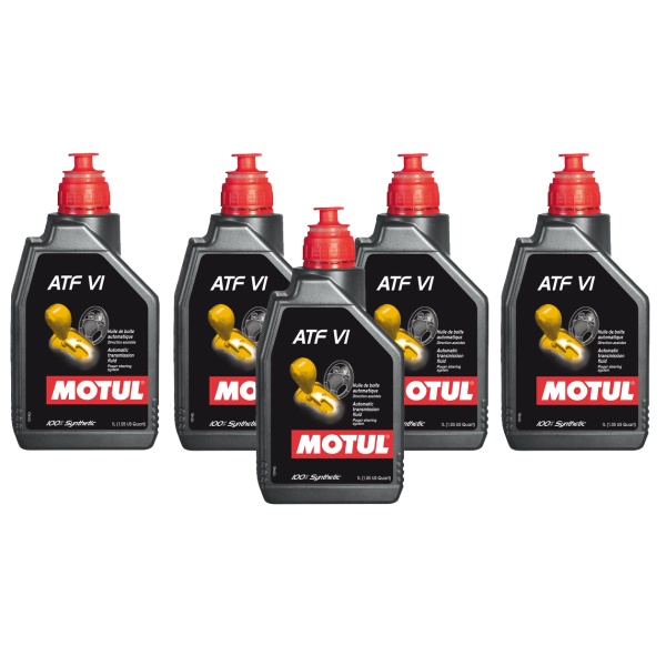 Pachet 5 Buc Ulei transmisie automata Motul Atf VI 1L